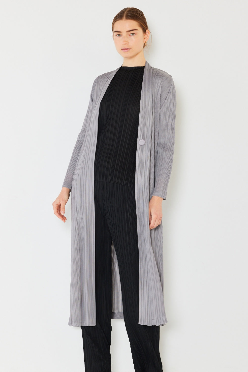 Marina West Swim Pleated Long Sleeve Cardigan 12307 | Gulf Resellers 