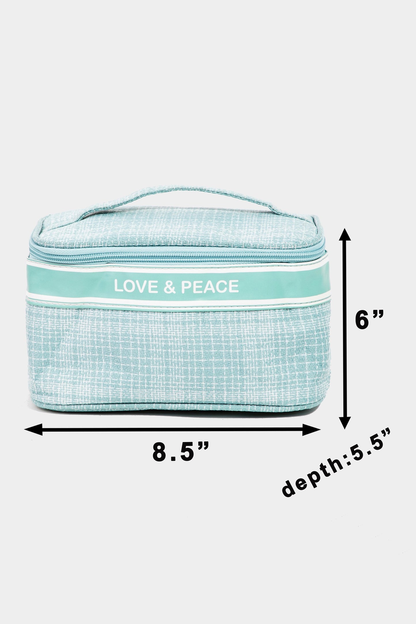 Fame Love & Peace Striped Handle Bag | Gulf Resellers