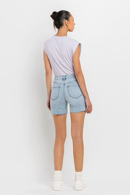 Vervet by Flying Monkey High Rise Denim Shorts