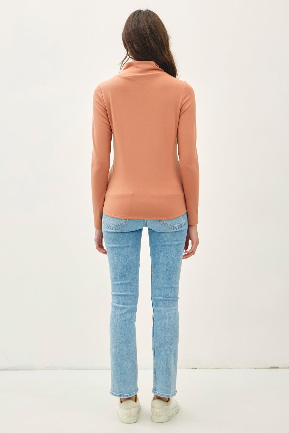 Be Cool Mock Neck Long Sleeve T-Shirt 19325 | Gulf Resellers 