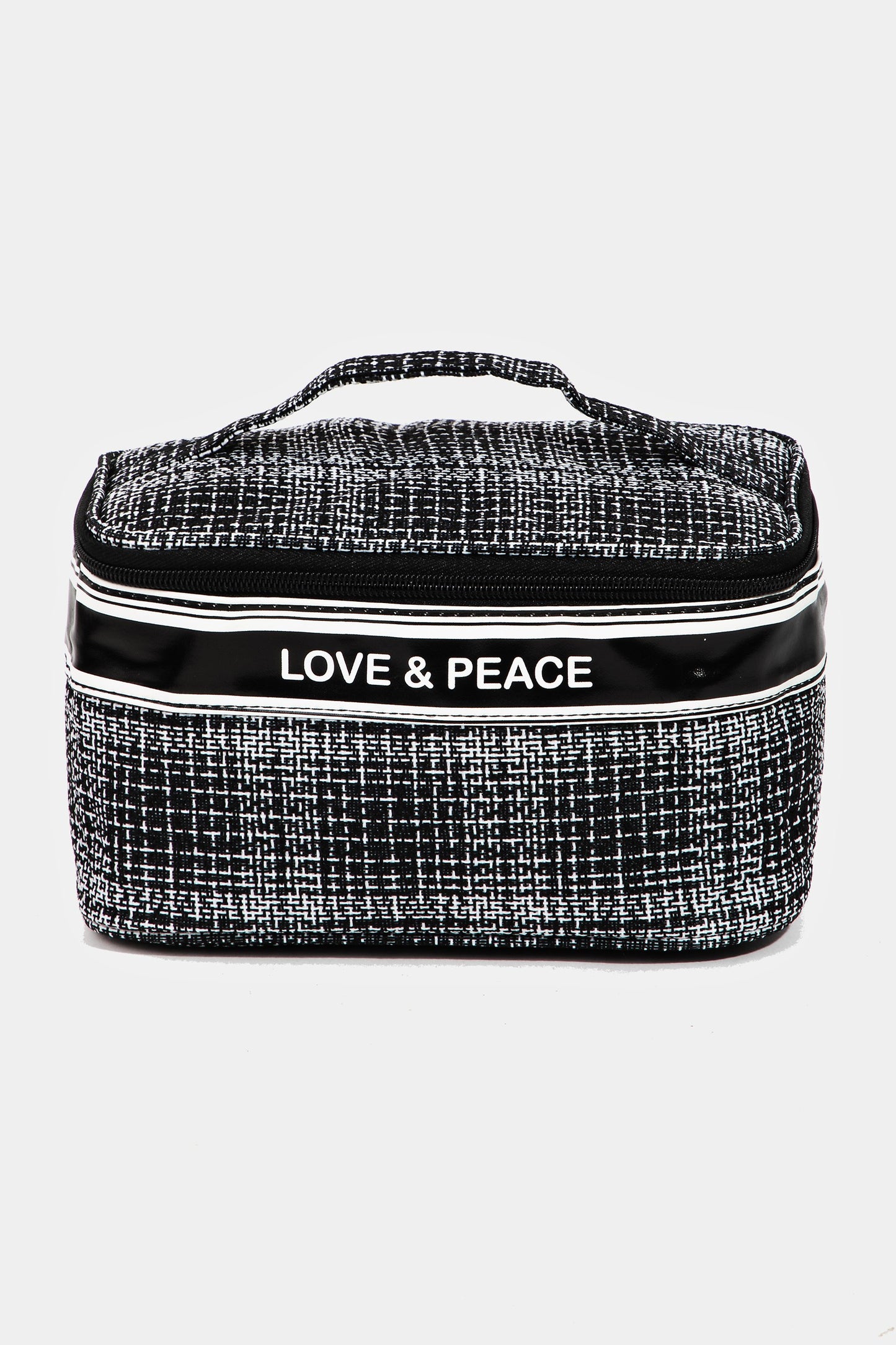 Fame Love & Peace Striped Handle Bag | Gulf Resellers