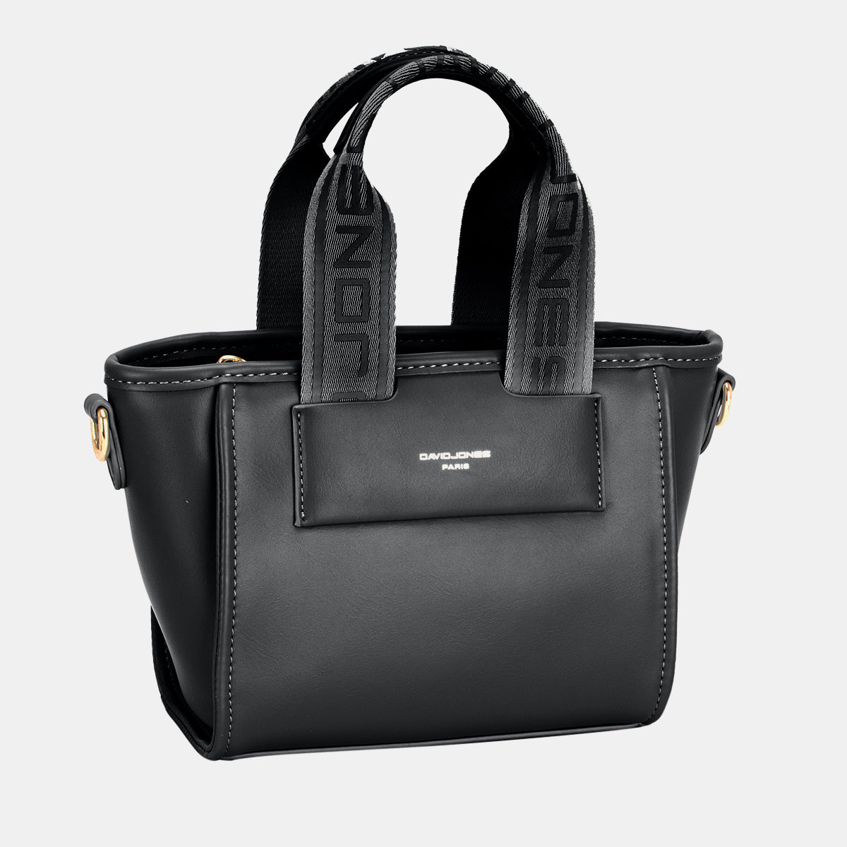 David Jones Small Handbag with Embossed Pattern Handles 7678 | Gulf Resellers 