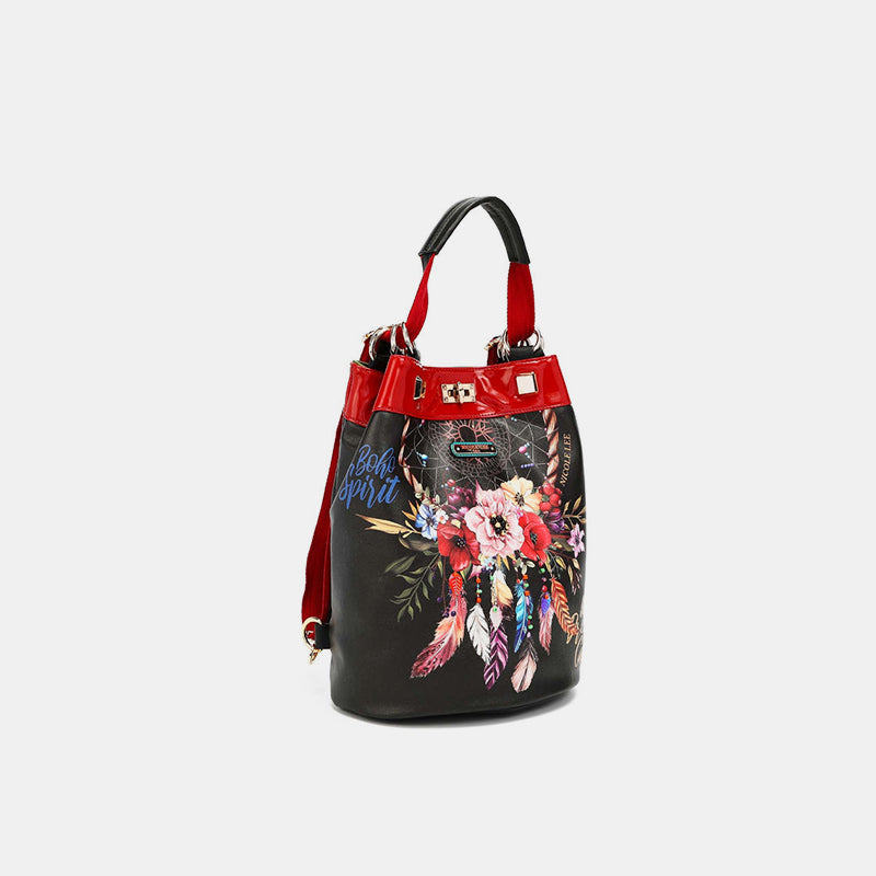 Nicole Lee USA Multifunctional Bucket Bag Backpack | Gulf Resellers