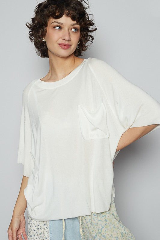 POL Round Neck Half Sleeve T-Shirt