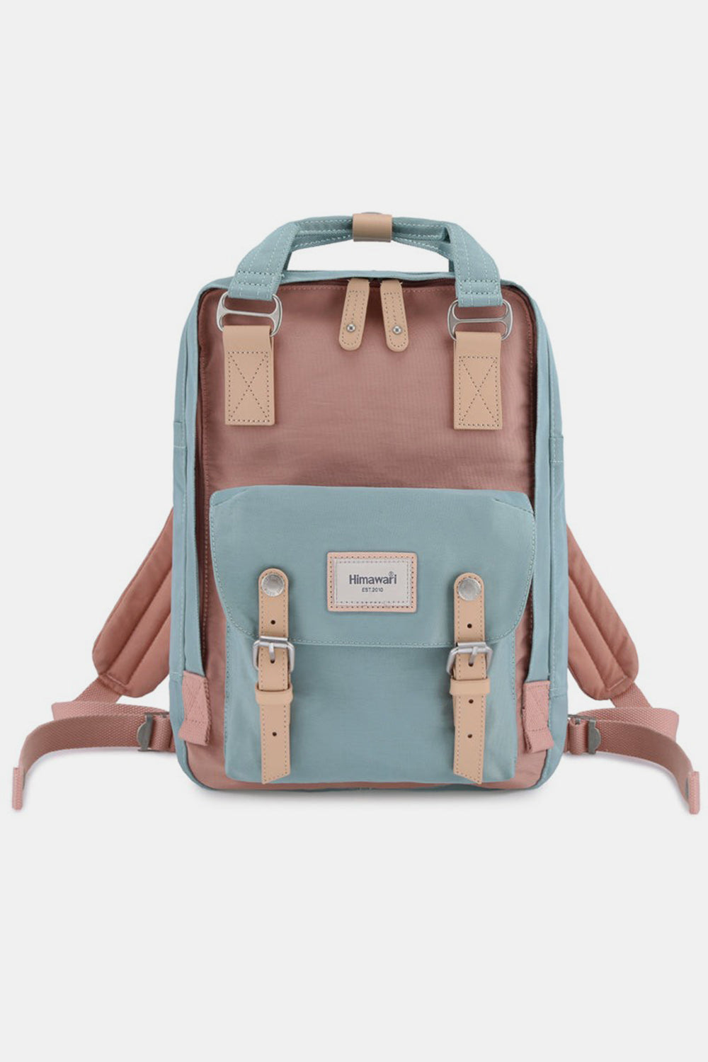 Himawari Contrast Waterproof Nylon Backpack Bag 17305 | Gulf Resellers 