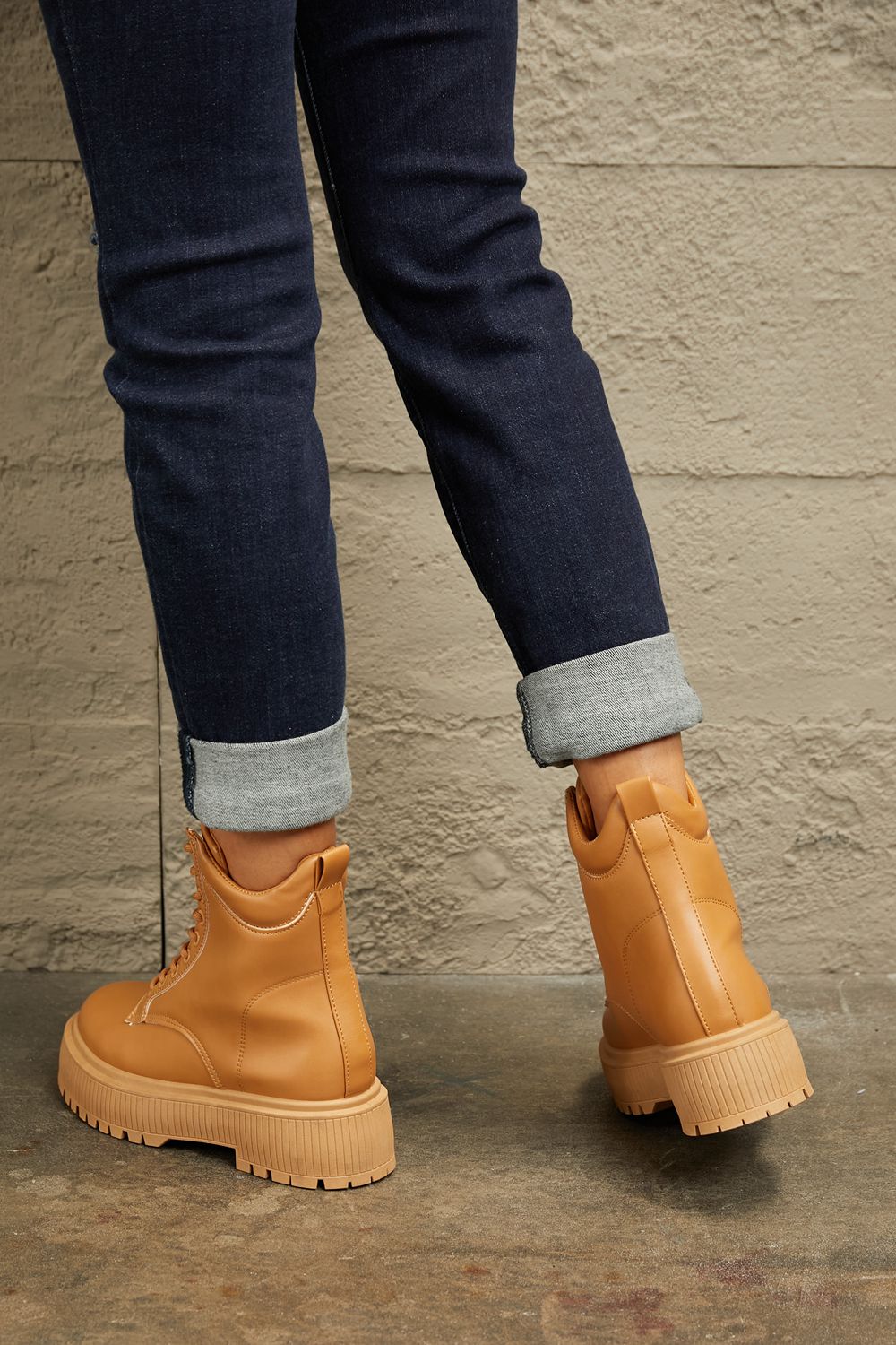 East Lion Corp Platform Combat Boots | Gulf Resellers