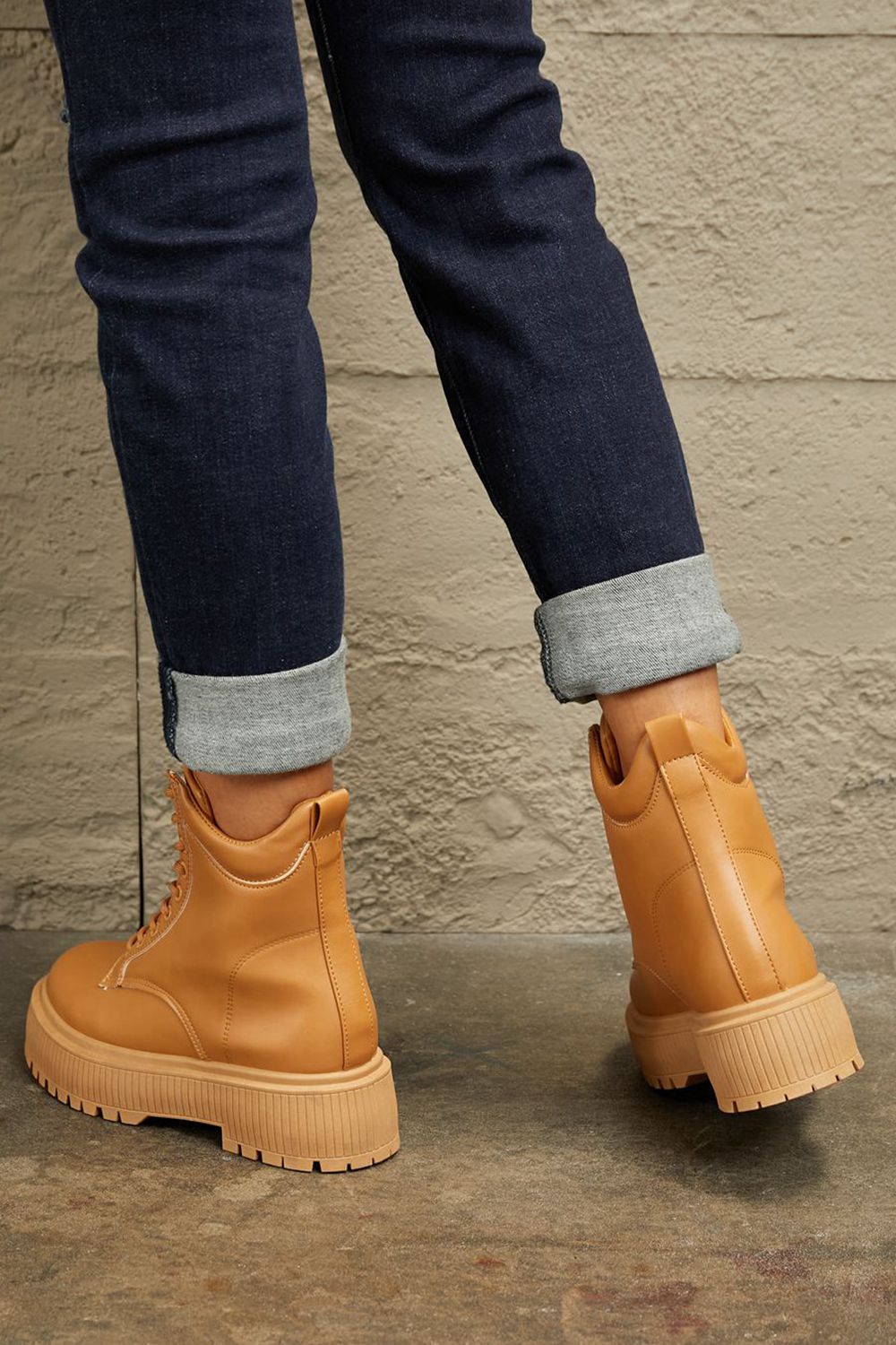 East Lion Corp Platform Combat Boots | Gulf Resellers