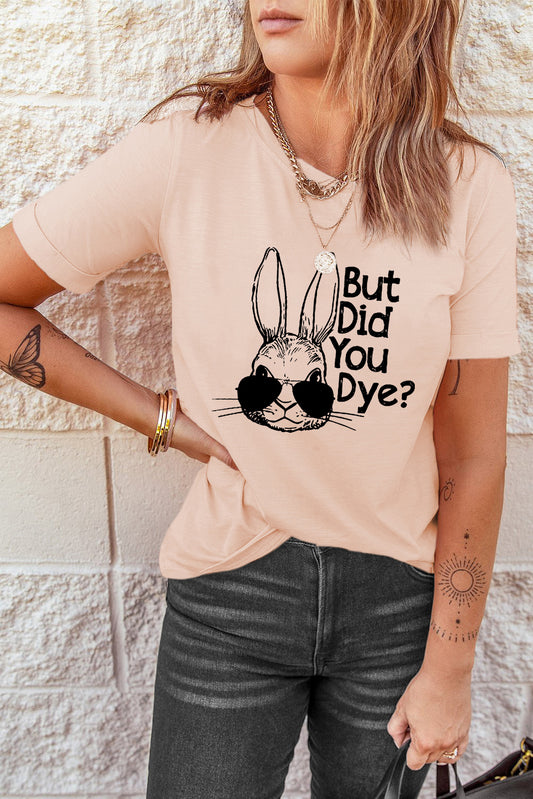 Rabbit Graphic Round Neck T-Shirt 21603 | Gulf Resellers 