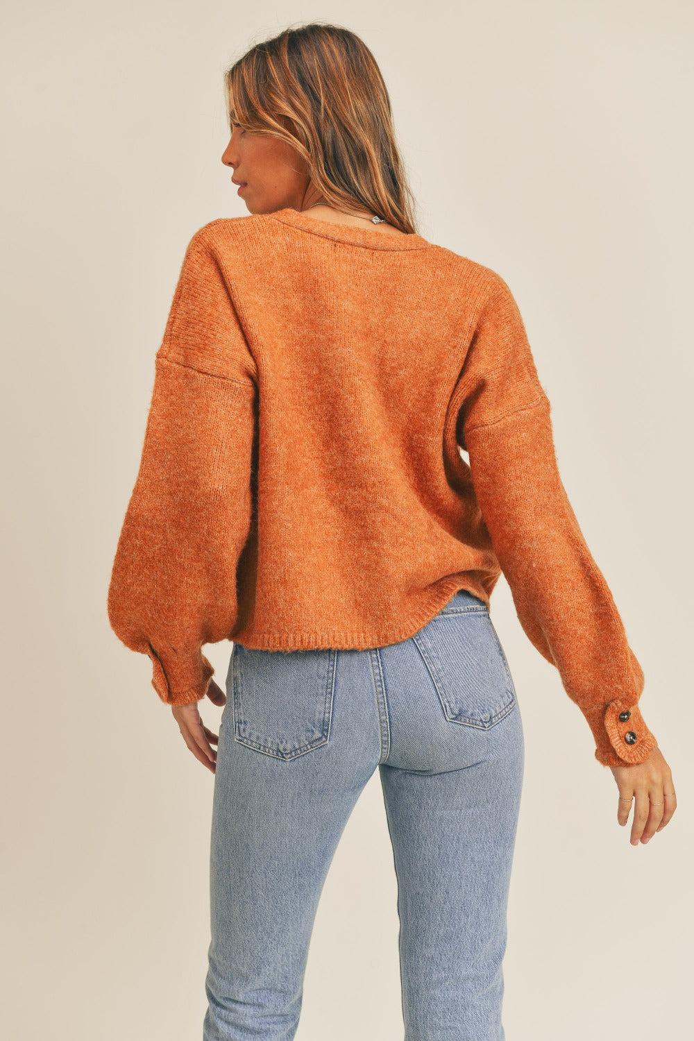 MABLE Long Sleeve Button Down Sweater Cardigan | Gulf Resellers