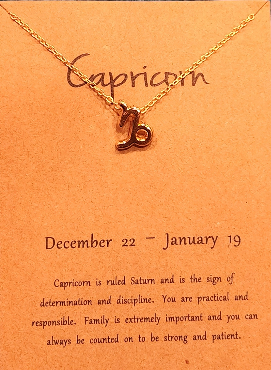 Zodiac Signs Necklaces