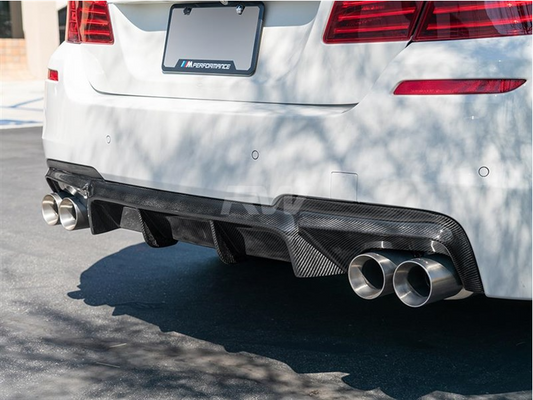 BMW F10 M Sport DTM Carbon Fiber Rear Diffuser | Gulf Resellers