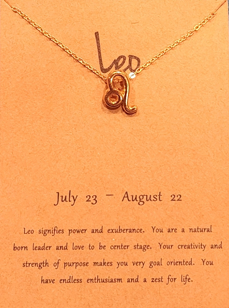 Zodiac Signs Necklaces