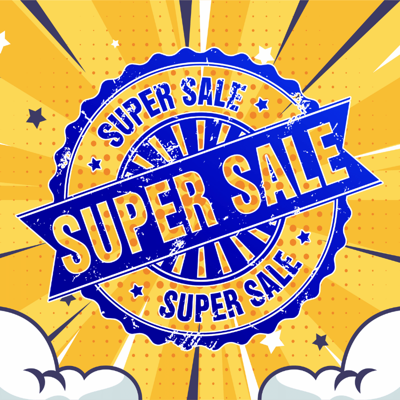 Add and super sale item to your cart and save an extra 20%