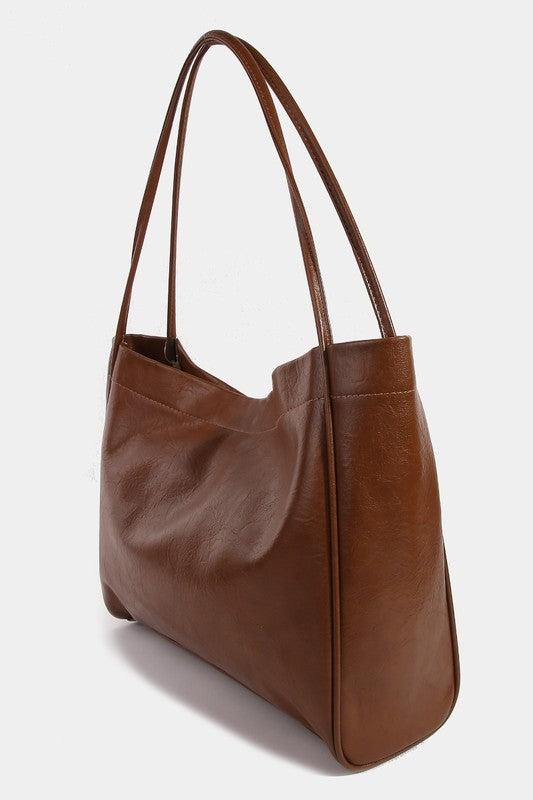 Fame Faux Leather Tote Bag 22008 | Gulf Resellers 