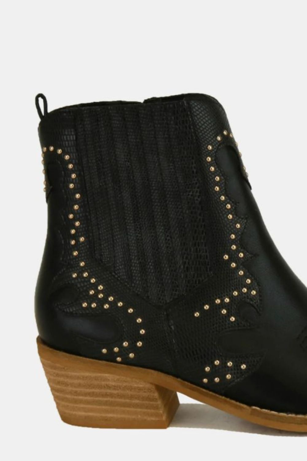 Beast Fashion Studded Detail Point Toe Boots 21961 | Gulf Resellers 