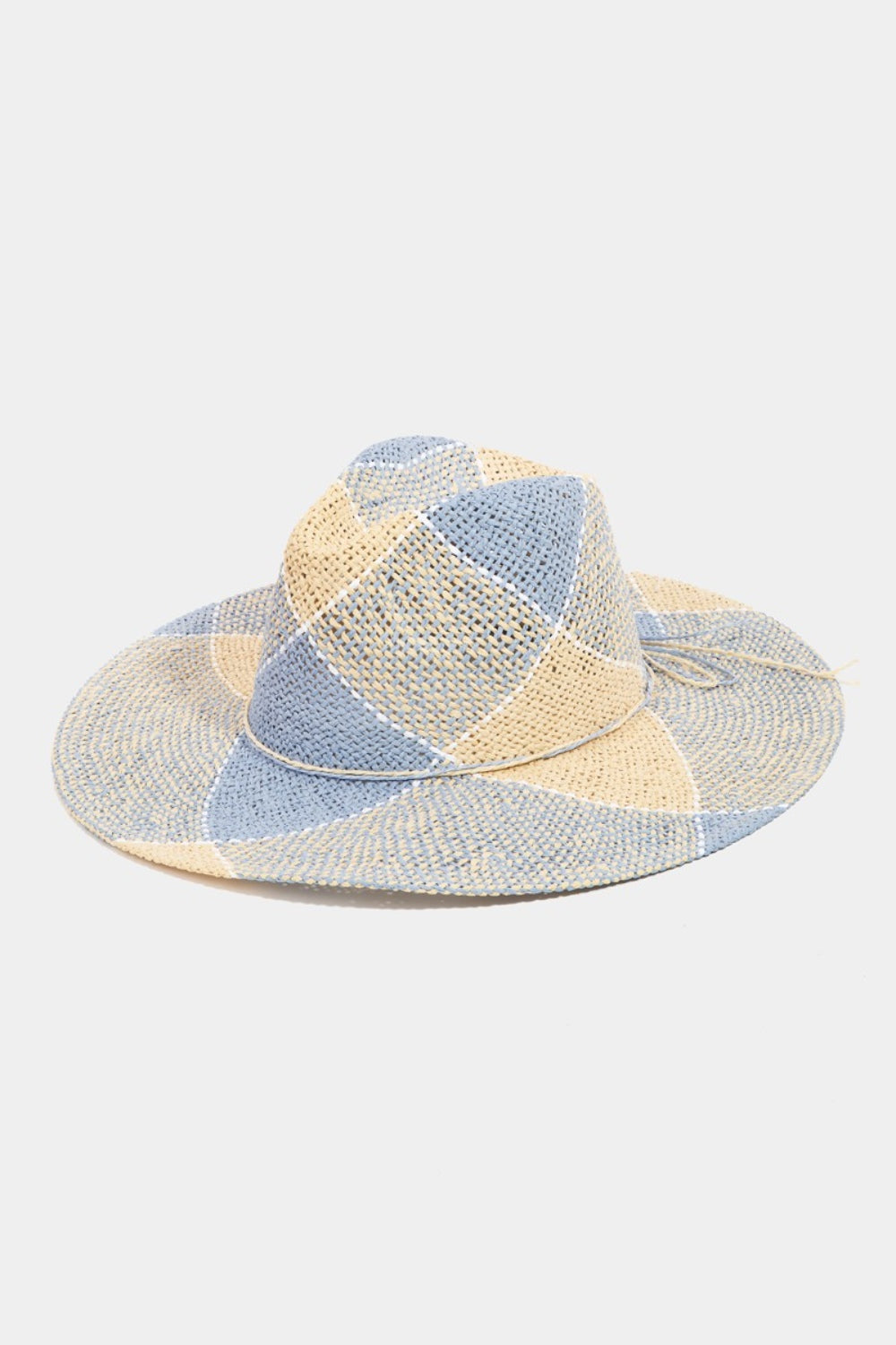 Fame Contrast Straw Braid Hat 8122 | Gulf Resellers 